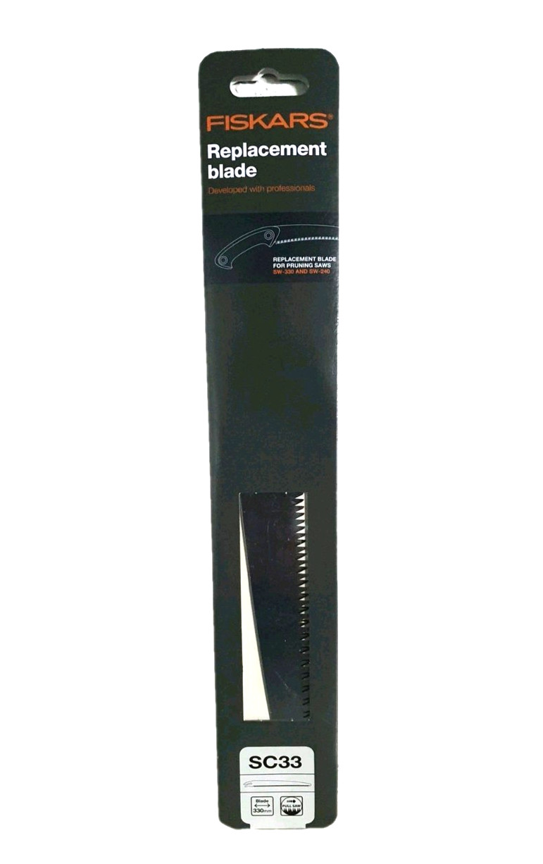 Fiskars gebogenes Sägeblatt für Profi Handsägen SW 240 und SW 330, Blattlänge 24 cm, Hochwertiger Stahl, CC24, 1020194 (123246) - Bild 4