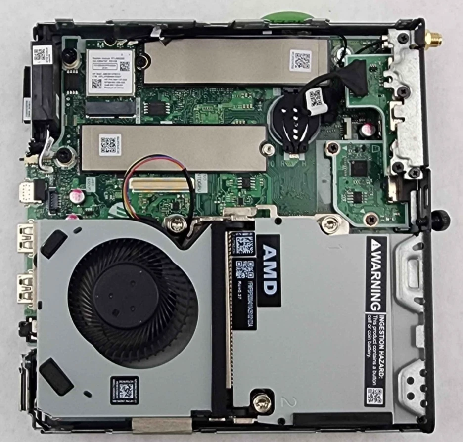 HP Elite Mini 805 G8 AMD Ryzen 5 Pro 5650GE 16GB RAM 256GB SSD No OS - Image 4 of 4