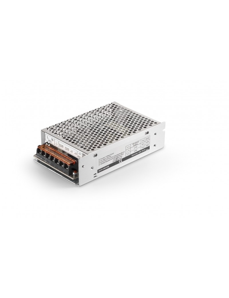 Alimentatore GEA LUCE 180W 24V Trasformatore Professionale LED Interno