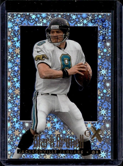 1997 Skybox E-X2000 Mark Brunell Essential Credentials #/100 Jaguars