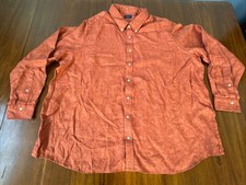 Proper Cloth Linen Luxury Handmade Dress Shirt Size XXXL