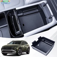 Center Console Organizer Armrest Tray For Hyundai Tucson 2025-2026 Accessories