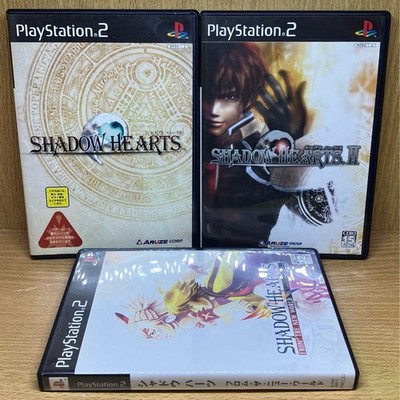 Shadow Hearts 1 I & 2 II & From The New World Set Sony PlayStation 2 PS2 Japan