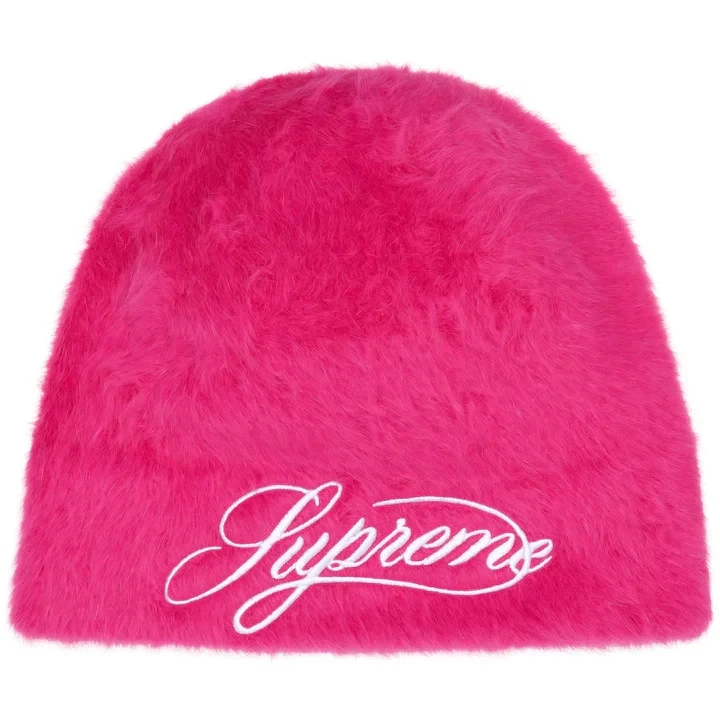 Supreme Kangol Furgora Script Beanie Fuchsia