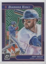 2021 Panini Donruss Optic Diamond Kings Green Dragon Prizm 43/88 Joey Gallo 0ui8