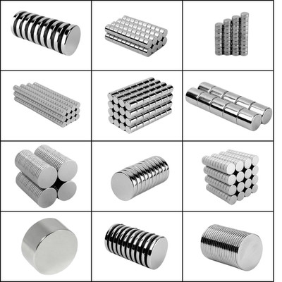 Starke Neodym Magnete rund   Größe & Stückzahl wählbar   Supermagnet NdFeB