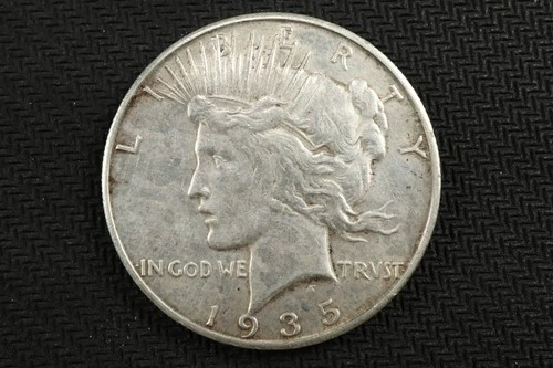 NobleSpirit (JL) Choice XF / AU 1935 S Silver Peace Dollar