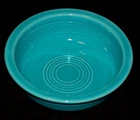 VINTAGE Homer Laughlin FIESTA Turquoise Small Bowl Made in USA 1980's