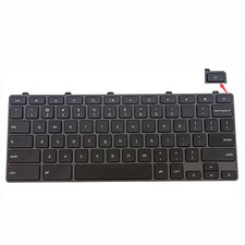 New for Dell Chromebook 3100 3400 5190 Replacement US Keyboard 00D2DT 0D2DT
