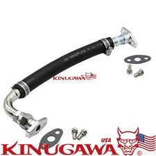 High flow Oil return pipe for  Mitsubishi 4G63T DSM 1G 2G EVO 1~3 TD05H Turbo