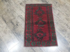 Authentic Vintage Turkish Rug,Geometric Adana Turkish Rug 1.5x2.3 Ft