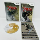 The Legend of Zelda Twilight Princess (Wii, 2006) Complete CIB Vintage