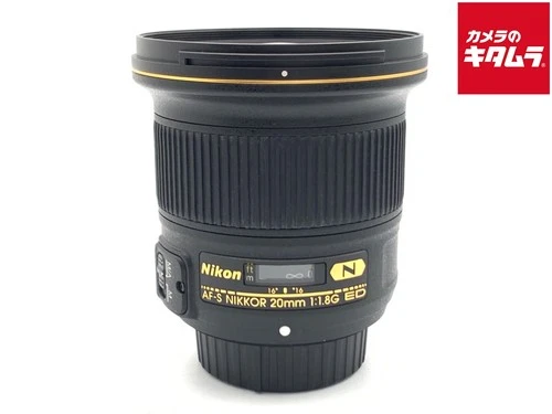 NIKON AF-S NIKKOR 20mm f/1.8G ED for Nikon F mount -EXC- `5340