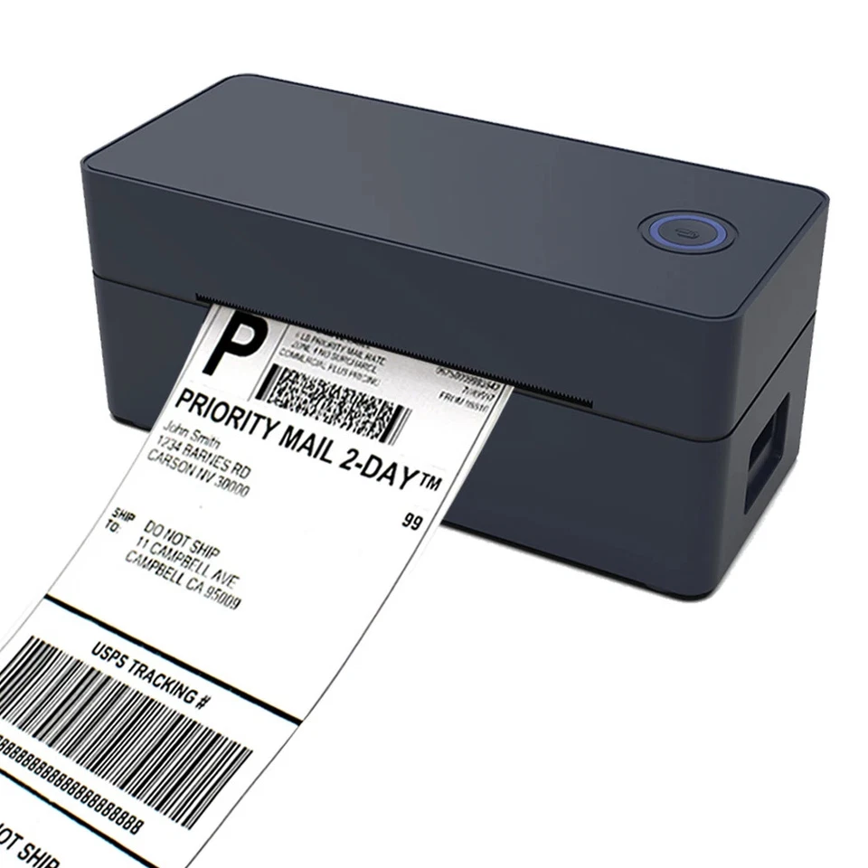 Mini Bluetooth Thermal Label Printer 4X6 inch Small Shipping Label Printer NEW - Image 2 of 4