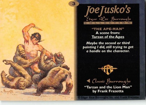 1995 FPG Joe Jusko's Edgar Rice Burroughs Collection #3 - Imagen 2 de 2