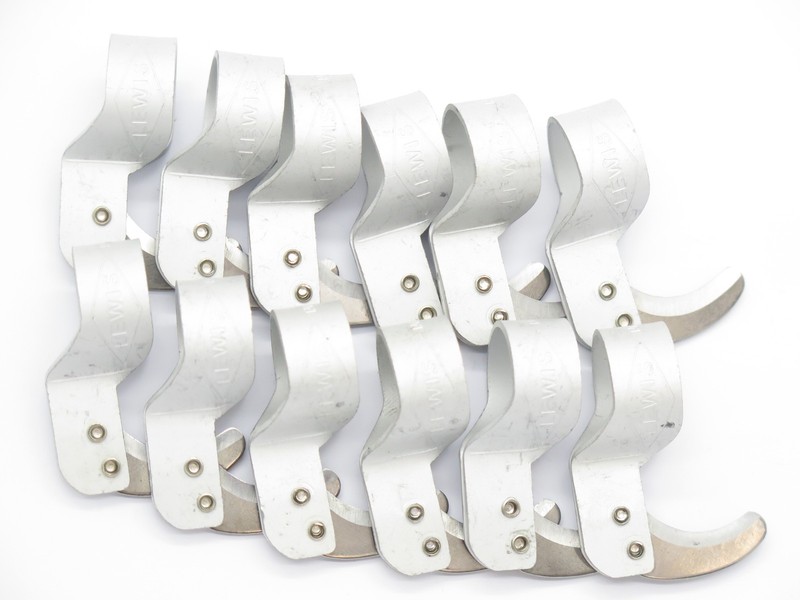 12 - Lewis sz 7 Finger Box Twine Rope Cutter Utility Knife Razor String Thread