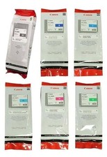 Set 6 Genuine Canon PFI-206  Inkjet Cartridge...