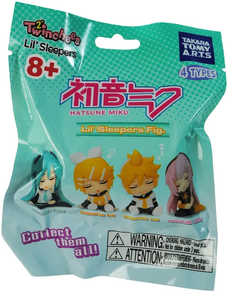 Twinchees Hatsune Miku Lil Sleeper Figures Blind Bag