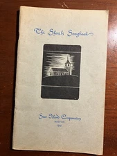 The Shoals Songbook Star Island Corporation Boston 1941 Vtg Booklet