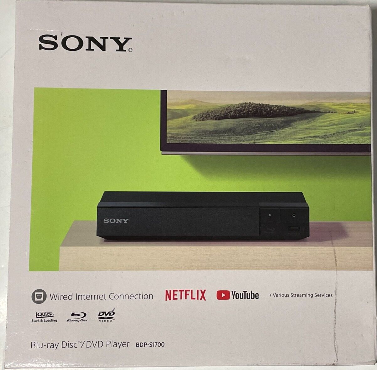Sony BDPS1700 Streaming Bluray Player BDPS1700 27242892293 eBay