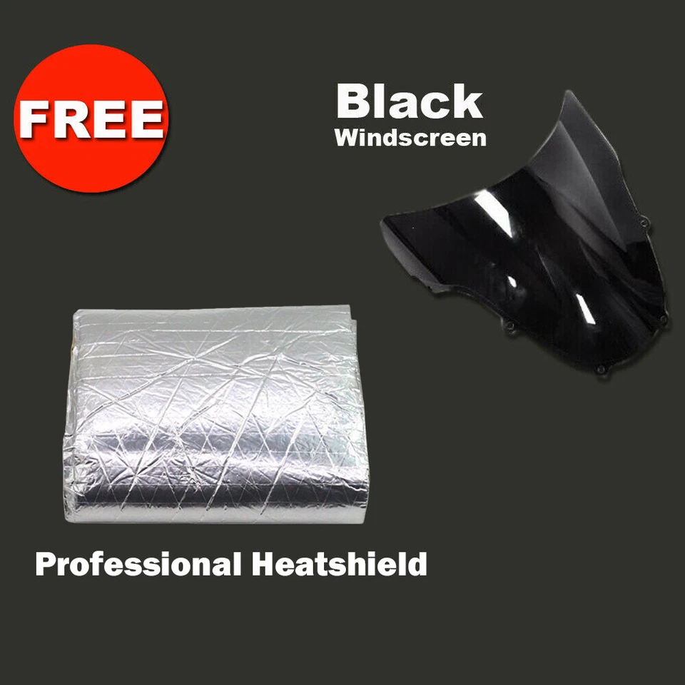 Kit de carenado ABS negro mate para carrocería Kawasaki Ninja ZX6R ZX-6R 636 2005-2006 Foto 3 de 3