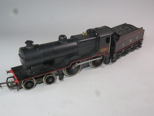 De colección Hornby Railways calibre OO LMS 4-4-0 clase 2P Fowler Loco R.450 en caja - Imagen 4 de 10