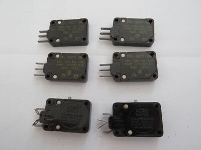 #ad switch microswitch snap parts Arco 224 1624 00 1MD1 1A 6Amp 120 240 VDC TMD0077 $17.97