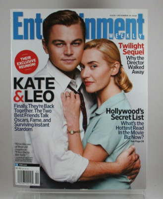 Titanic Leonardo DiCaprio Kate Winslet 2008 Twilight #1026 Entertainment Weekly