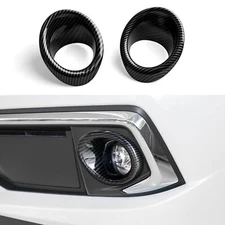 Front Fog Light Cover Trim Accessories for Honda 10th Gen Civic 2016-2021 Carbon