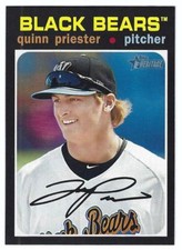 2020 Topps Heritage Minor League #86 Quinn Priester West Virginia Black Bears
