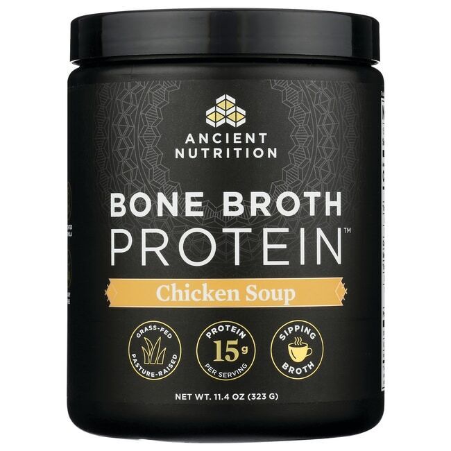 Протеиновый куриный суп на костном бульоне Ancient Nutrition, 15 г белка, 11,4 унции
