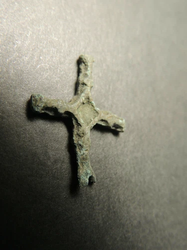 ANCIENT BRONZE CROSS ,CRUSADERS-TEMPLAR