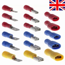 Insulated Female/Male Spade Terminals Crimp Connector Electrical Wire Terminals