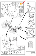 Suspension pneumatique arrière VOLVO XC60 MK2 T-Connection 31681769 NEUF