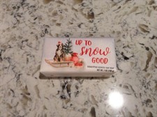 Up To Snow Good Eucalyptus Scented Soap Bars Wt. 7 OZ Made in USA