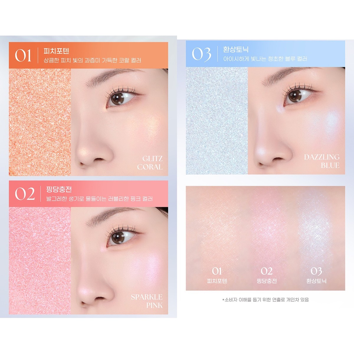 Pastel on your heart ぐへへP PERIPERA Heart Pocket Beam 3.3g 01 Candy Topping K-Beauty | eBay