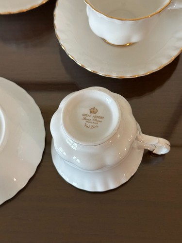 Vintage Royal Albert Val D'Or Fine Bone China England *SCELTA* - Foto 9 di 16