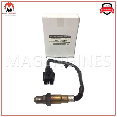 22693-7S000 x 2 GENUINE AIR FUEL RATIO SENSOR O2 FOR ARMADA FRONTIER PATHFINDER