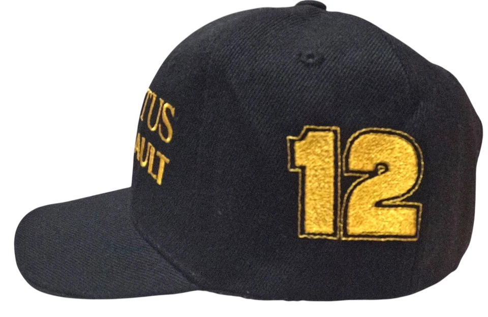 Ayrton Senna F1 legend Lotus Renault JPS Baseball cap in Black. Vintage - Image 2 of 4