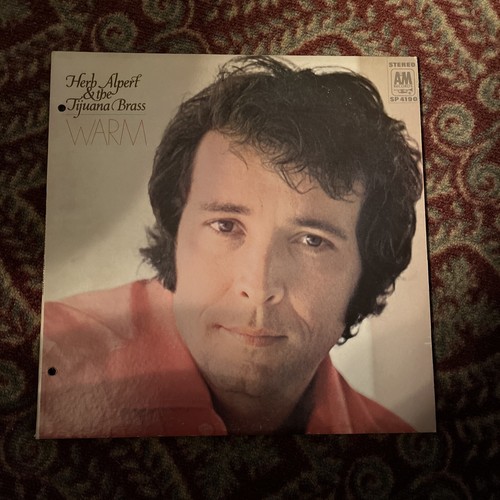 Herb Alpert And The Tijuana Brass “Warm” A&M Records Vinyl LP 1969 SP