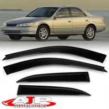 Tape On Window Visors Vent Sun Rain Deflectors For 1997-2001 Toyota Camry XV20