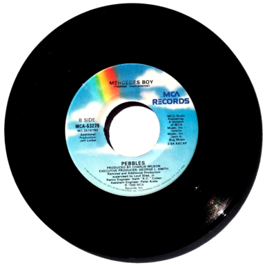 PEBBLES - Mercedes Boy- Vinyl 45rpm 1988 MCA53279 Pic Cover | eBay