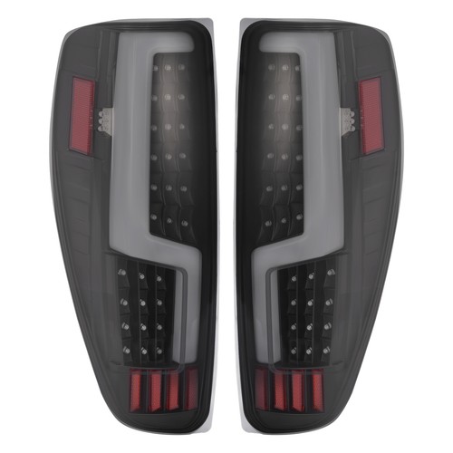 Black Smoke For 2004-2012 Chevy Colorado GMC Canyon LED Tube Tail Lights Lamps - Picture 8 of 23
