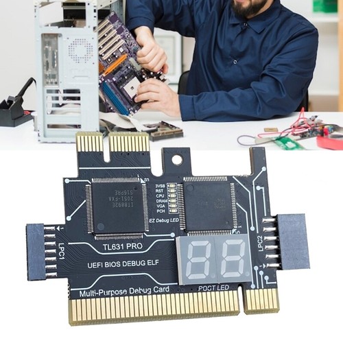 TL631 Diagnostic Card PCIE Diagnostic Card for Desktop PCI Motherboards - Afbeelding 4 van 8