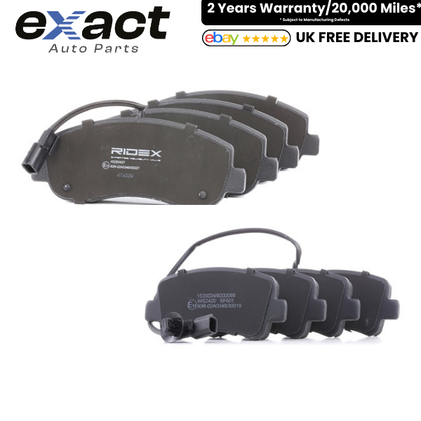 Brake Pad Set for Nissan Interstar (X62B), NV400 (X62, X62B), Opel Movano (X62B)