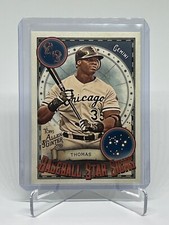 2019 Topps Allen & Ginter Frank Thomas #BSS-7 Baseball Star Signs White Sox