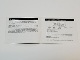 Thundercade Authentic Original NES Nintendo Manual Only