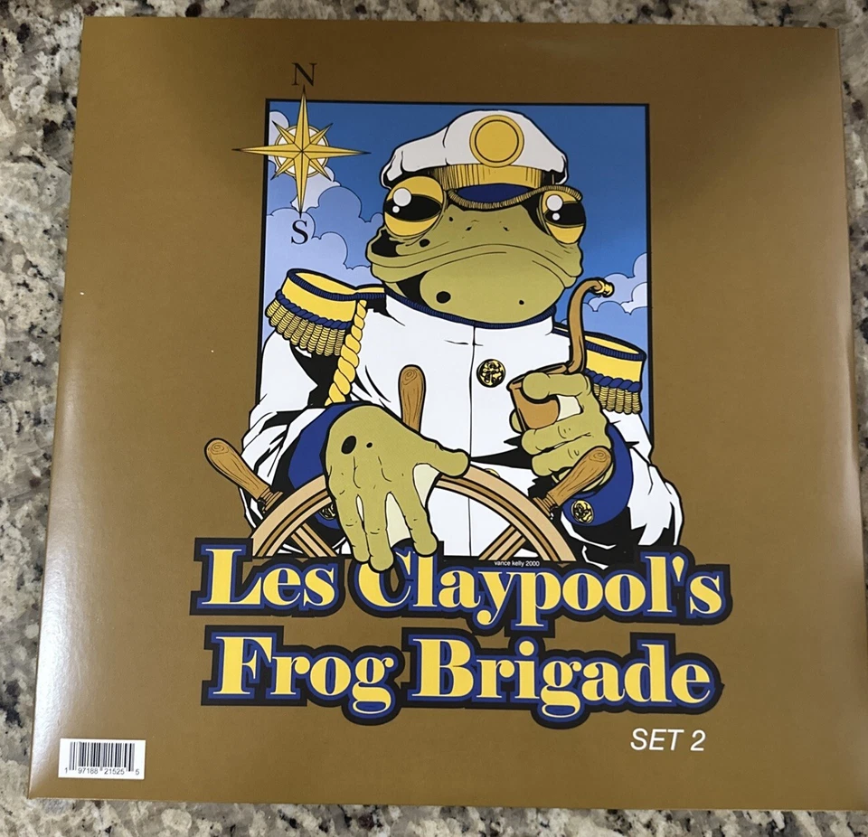 Les Claypool's Fearless Flying Frog Brigade - Live Frogs Sets 1 & 2 - 3xLP Vinyl - Image 2 of 4