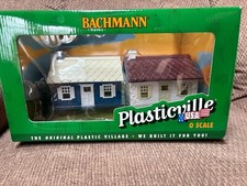 BACHMANN 45313 "O" SCALE PLASTICVILLE CAPE COD HOUSES 2 PK NEW IN ORIGINAL BOX
