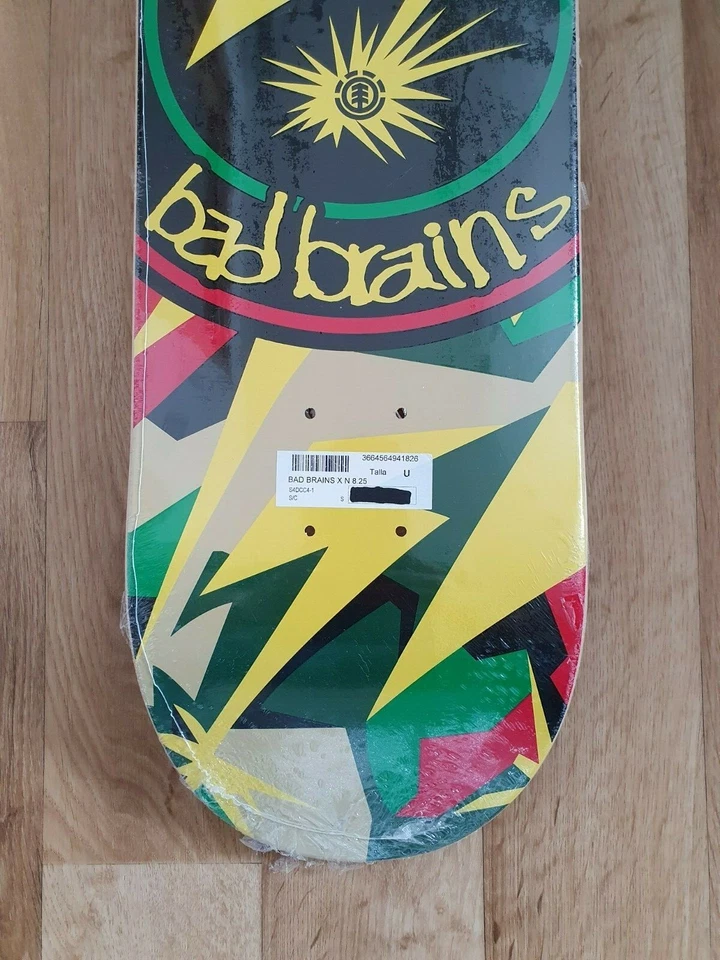 ELEMENT NYJAH HUSTON BAD BRAINS 8.25 SKATEBOARD DECK DISORDER CHAOS  - Bild 4 von 4